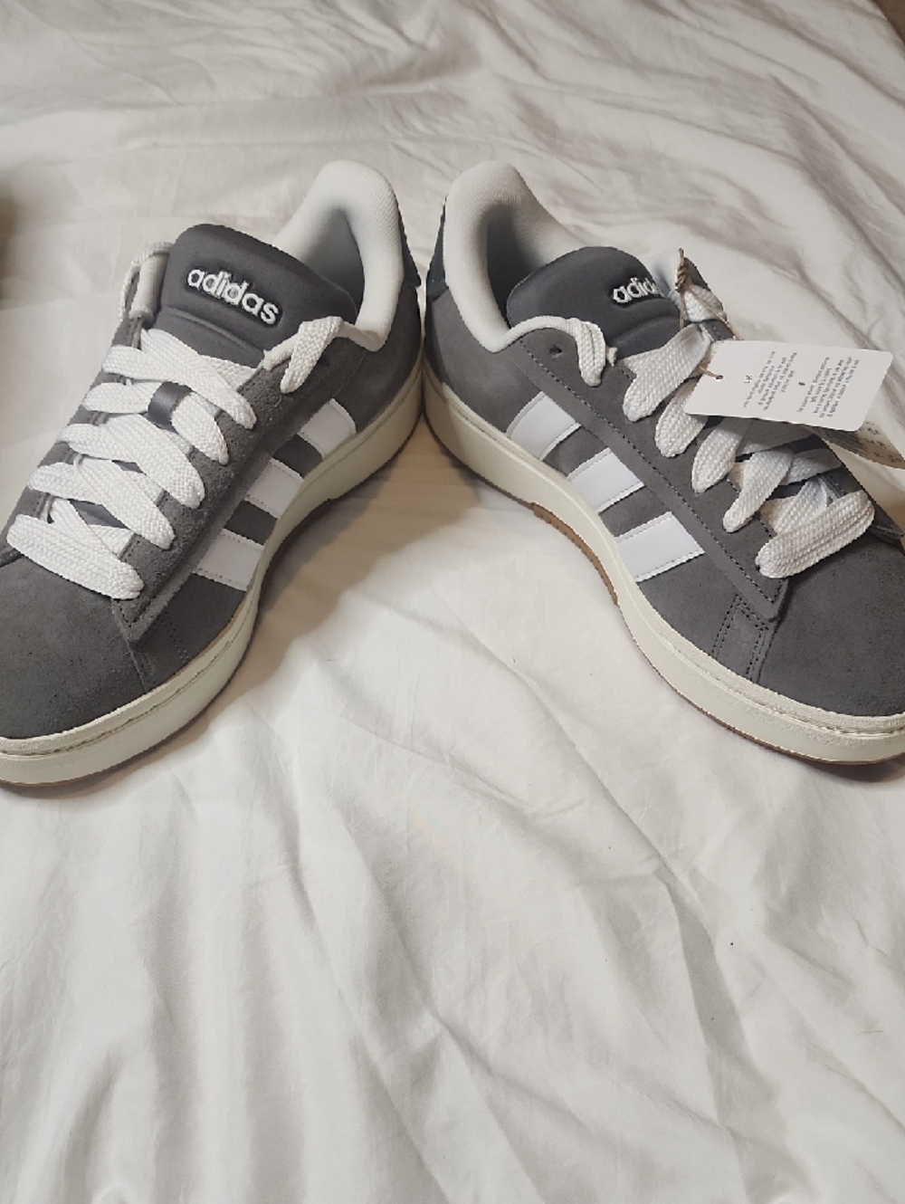 adidas Originals Grand Court Alpha 00s Men’s Sneakers - Black/Grey/White - Picture 6 of 11